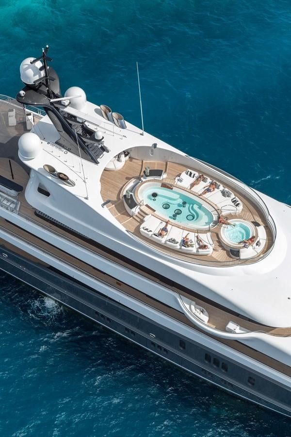 a ship on the water aboard PHOENIX 2 Yacht for Sale