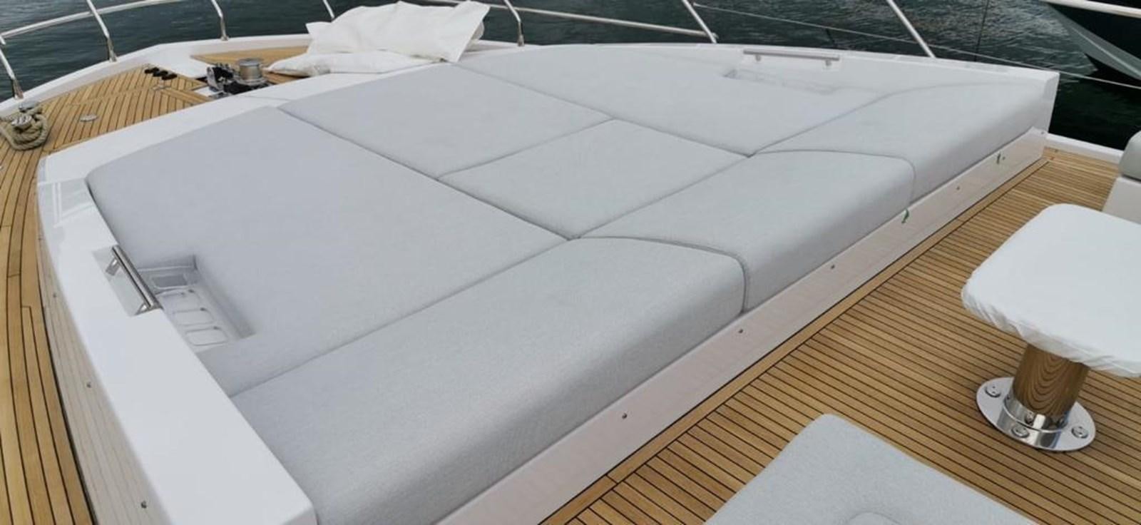 a white rectangular object with a white surface aboard GOLDINIA Yacht for Sale