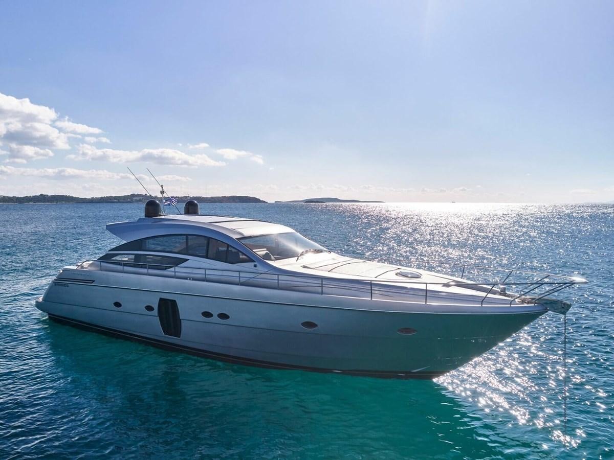 a boat in the water aboard SPLENDID V Yacht for Sale