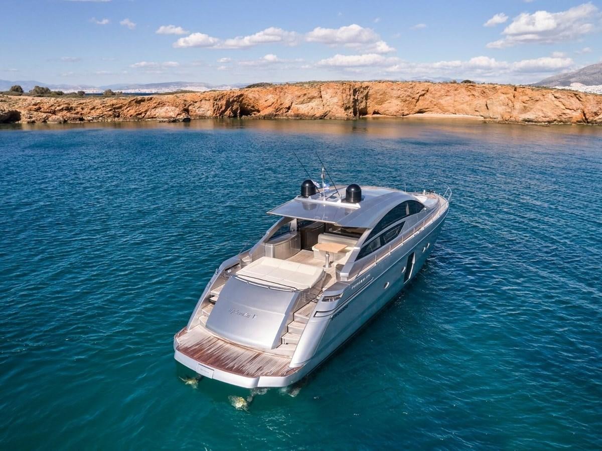 a boat on the water aboard SPLENDID V Yacht for Sale