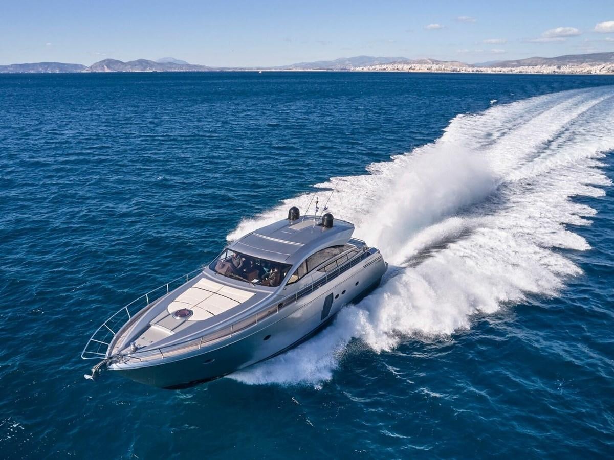 a boat on the water aboard SPLENDID V Yacht for Sale
