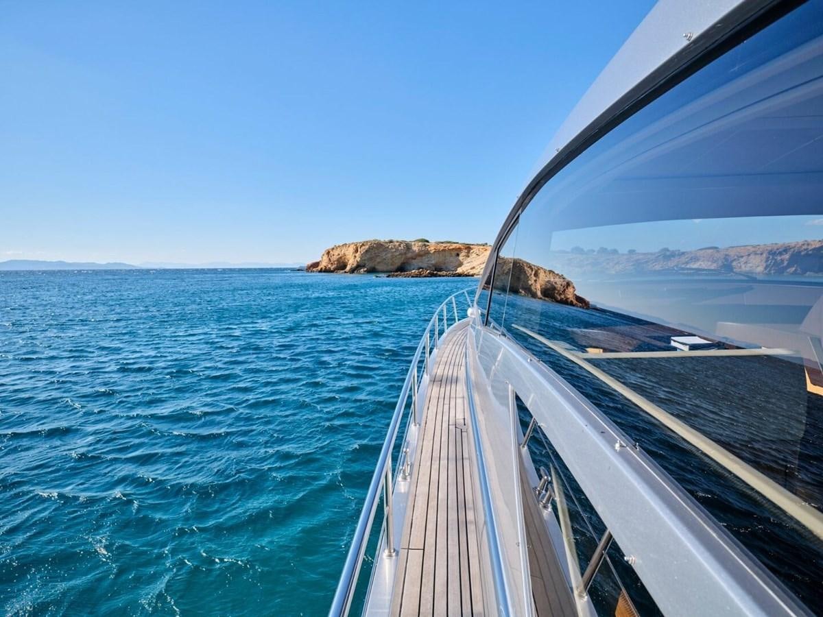 a boat on the water aboard SPLENDID V Yacht for Sale