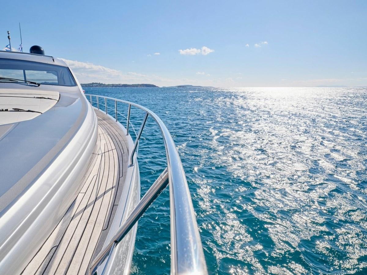 a boat on the water aboard SPLENDID V Yacht for Sale