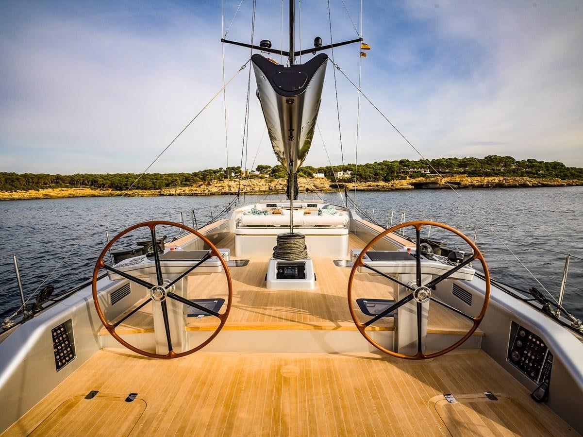 a boat on the water aboard ONYX II Yacht for Sale