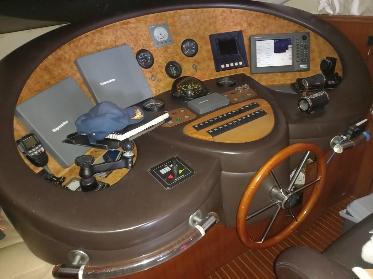 a wooden airplane with a propeller aboard TANGO - 2003 AZIMUT 85 ULTIMATE @ ACAPULCO Yacht for Sale