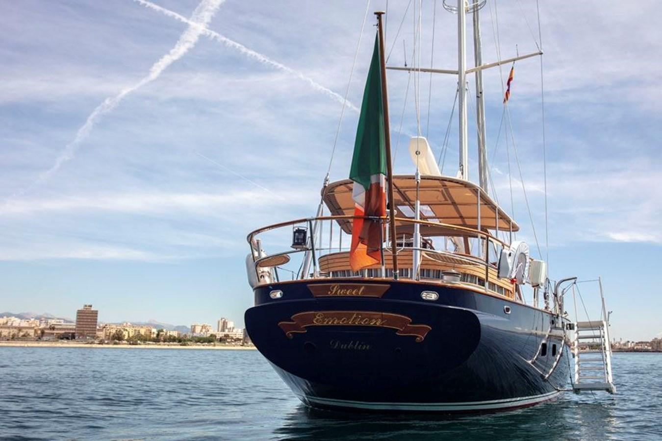 a boat on the water aboard SWEET EMOTION Yacht for Sale