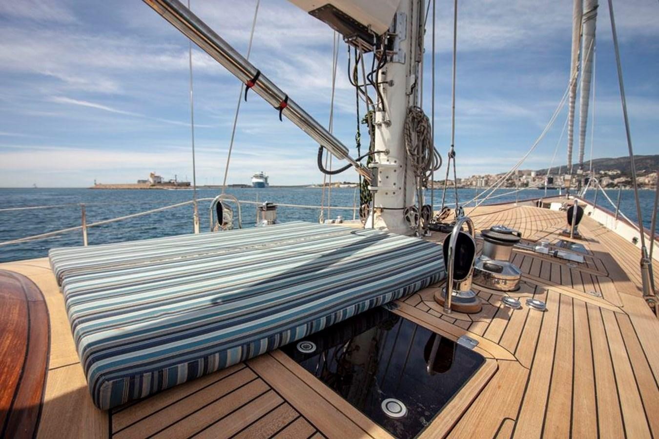a deck on a boat aboard SWEET EMOTION Yacht for Sale