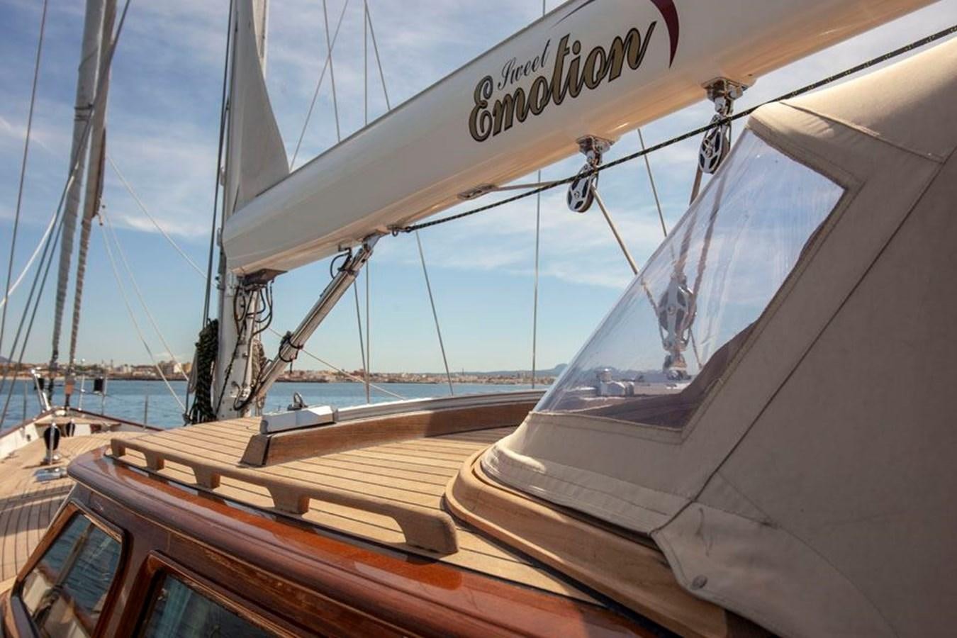 a boat on the water aboard SWEET EMOTION Yacht for Sale