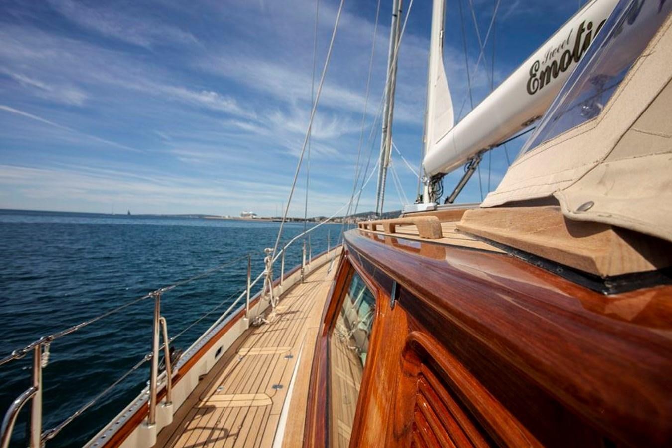 a boat on the water aboard SWEET EMOTION Yacht for Sale
