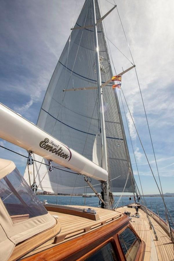 a sailboat on the water aboard SWEET EMOTION Yacht for Sale