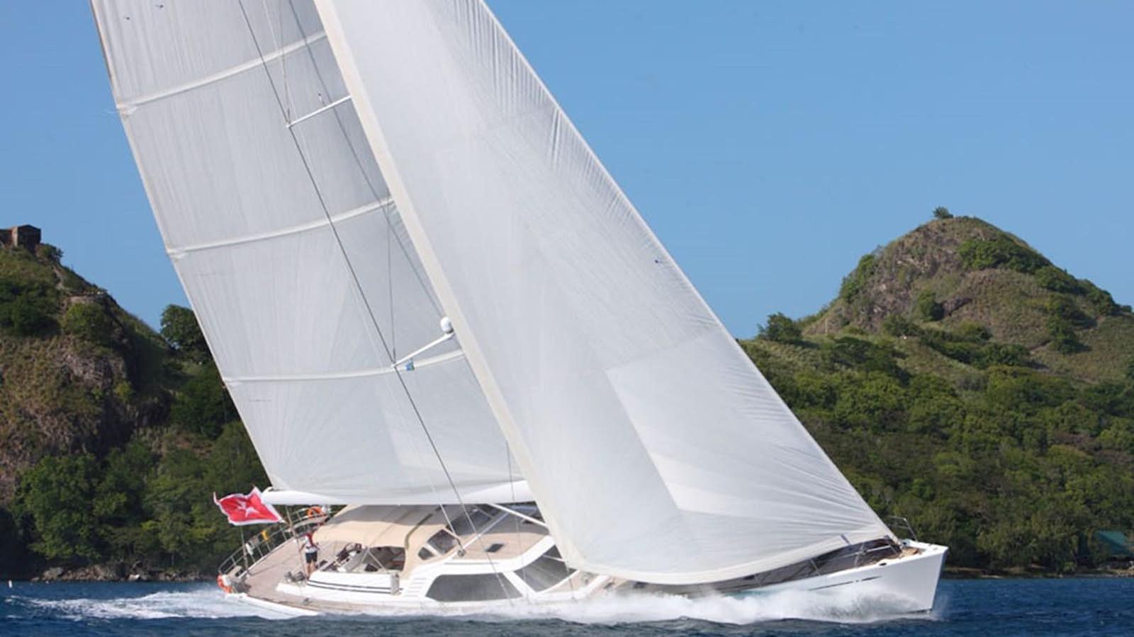a sailboat on the water aboard PAULINE AF SKANOR Yacht for Sale