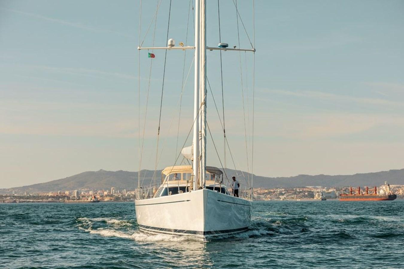 a sailboat on the water aboard PAULINE AF SKANOR Yacht for Sale