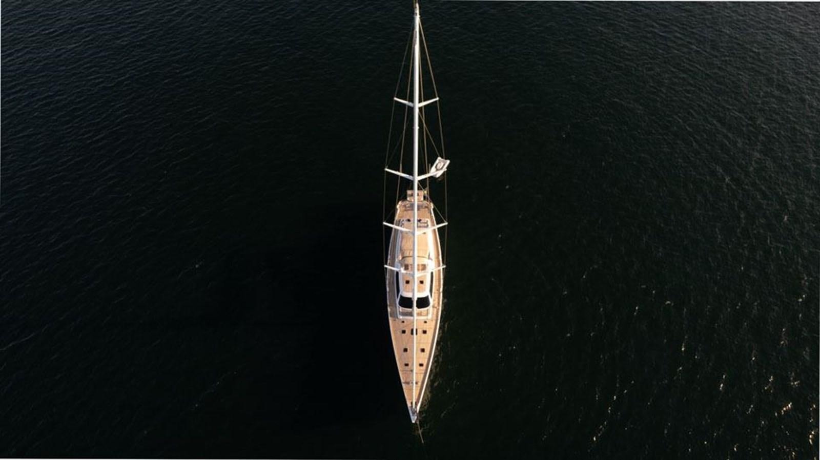 a satellite in space aboard PAULINE AF SKANOR Yacht for Sale