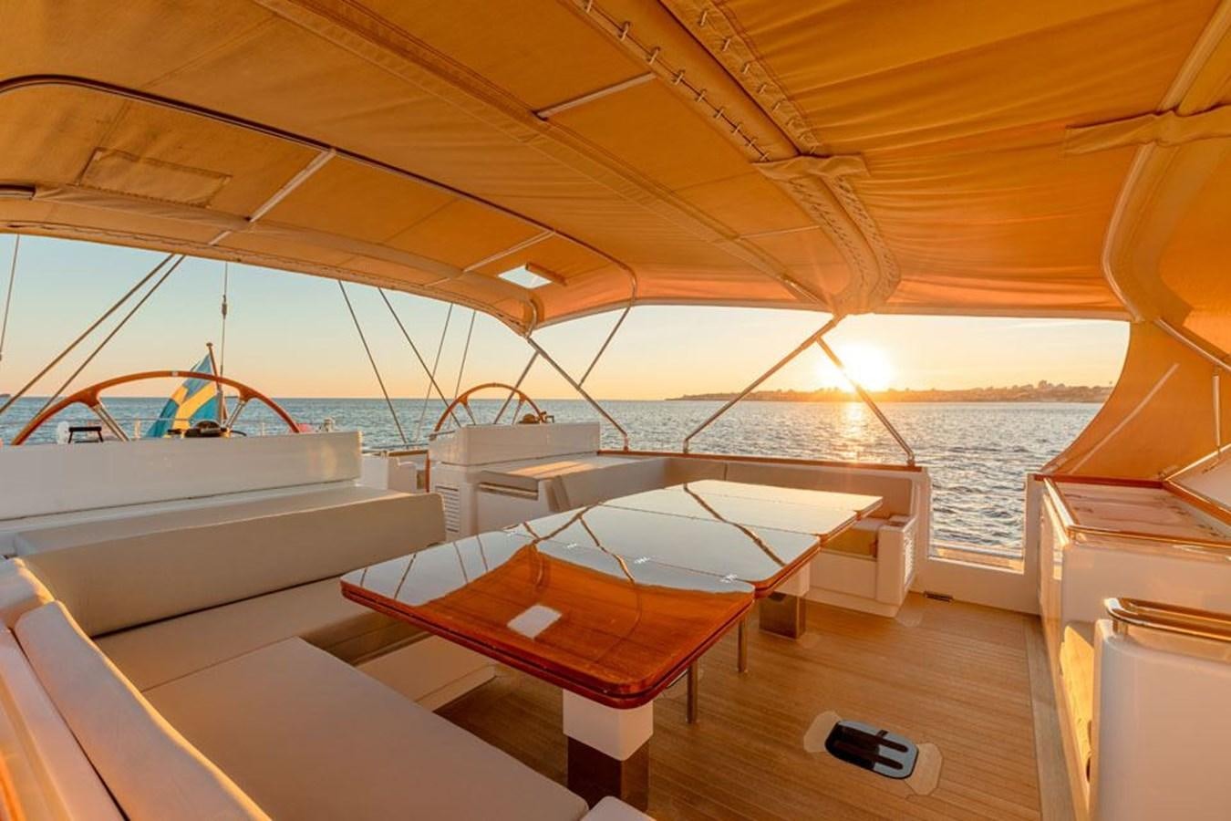 a boat on the water aboard PAULINE AF SKANOR Yacht for Sale