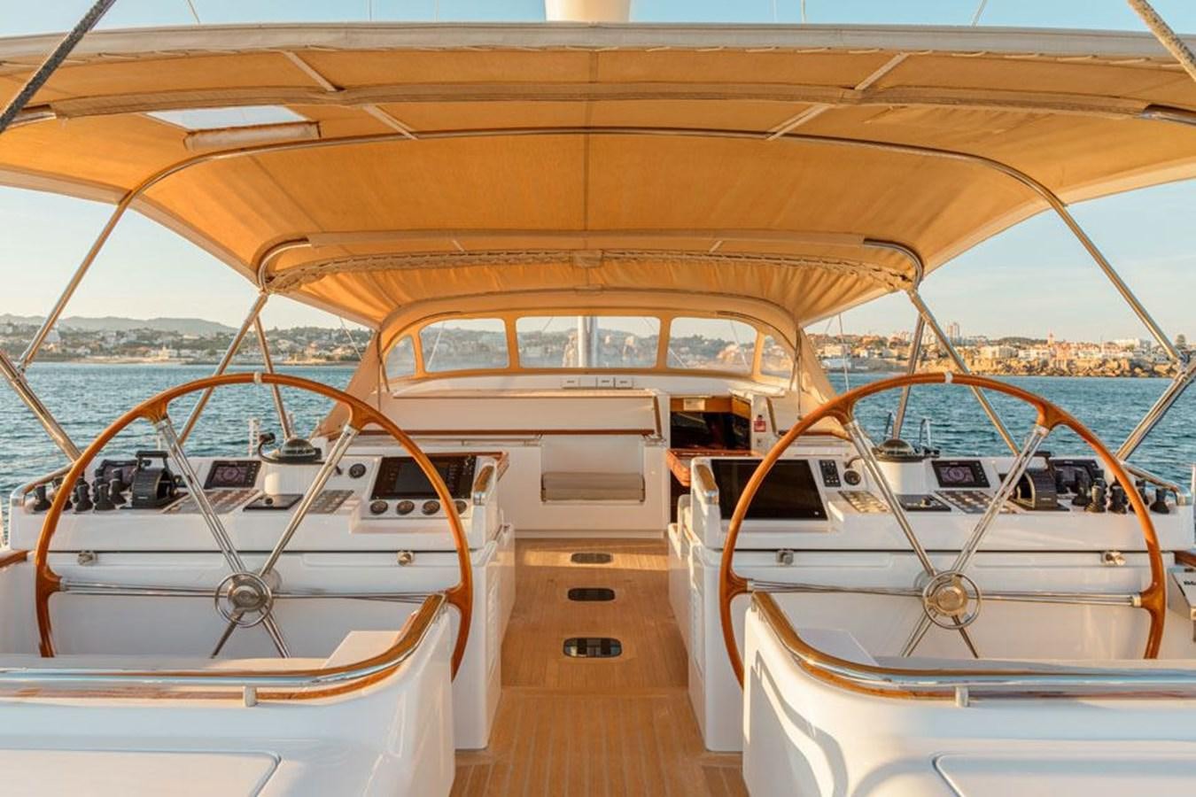 a boat on the water aboard PAULINE AF SKANOR Yacht for Sale