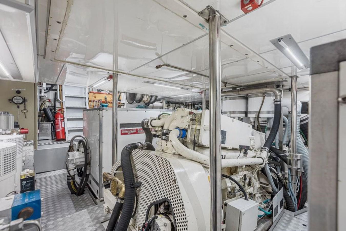 a machine inside a factory aboard PAULINE AF SKANOR Yacht for Sale