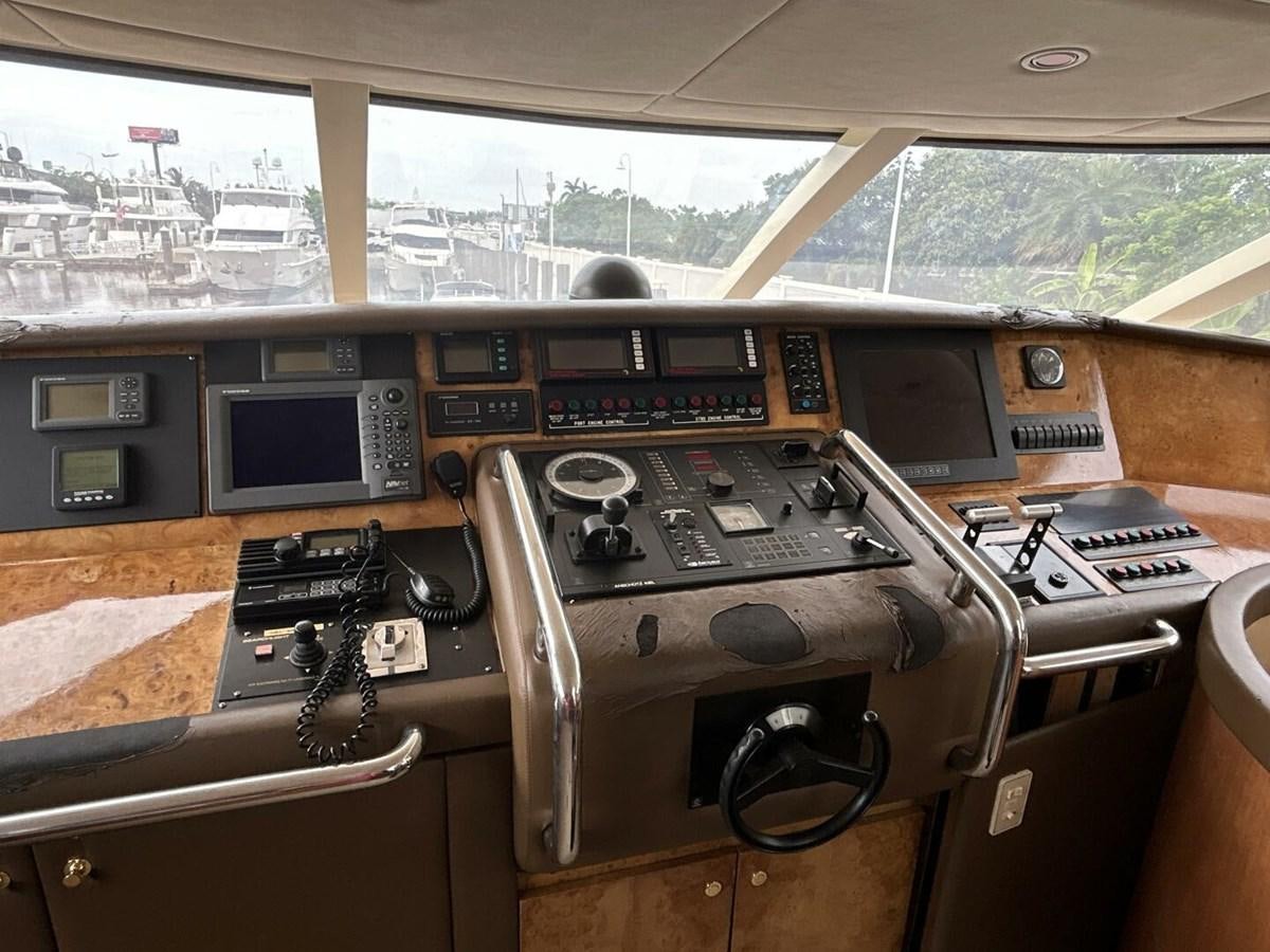 inside of a vehicle aboard MARGAUX Yacht for Sale