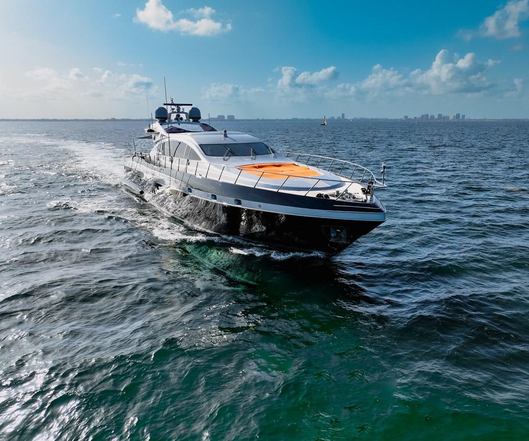 a boat in the water aboard SCRATCH Yacht for Sale