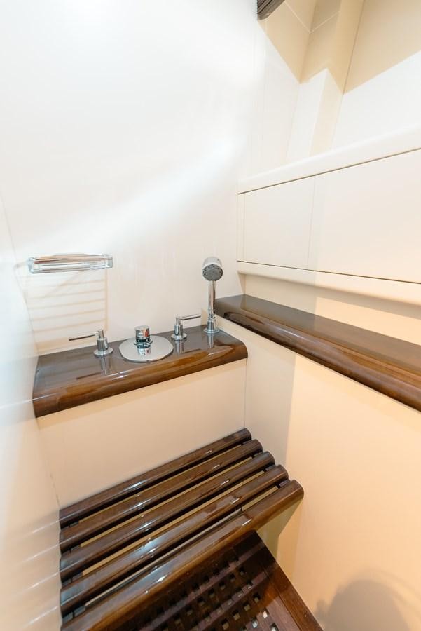 a sink with a faucet aboard SCRATCH Yacht for Sale