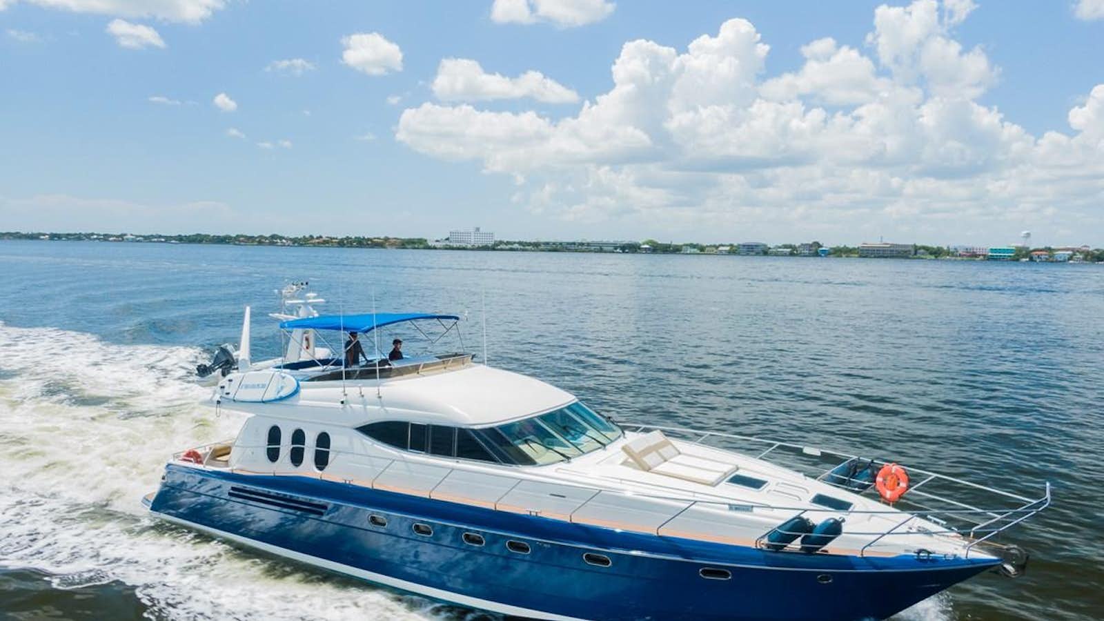 a boat on the water aboard 70 Yacht for Sale