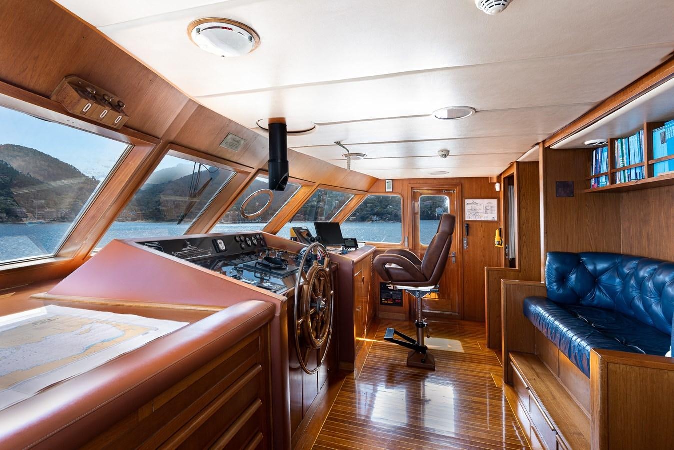 inside of a vehicle aboard GIN TONIC Yacht for Sale