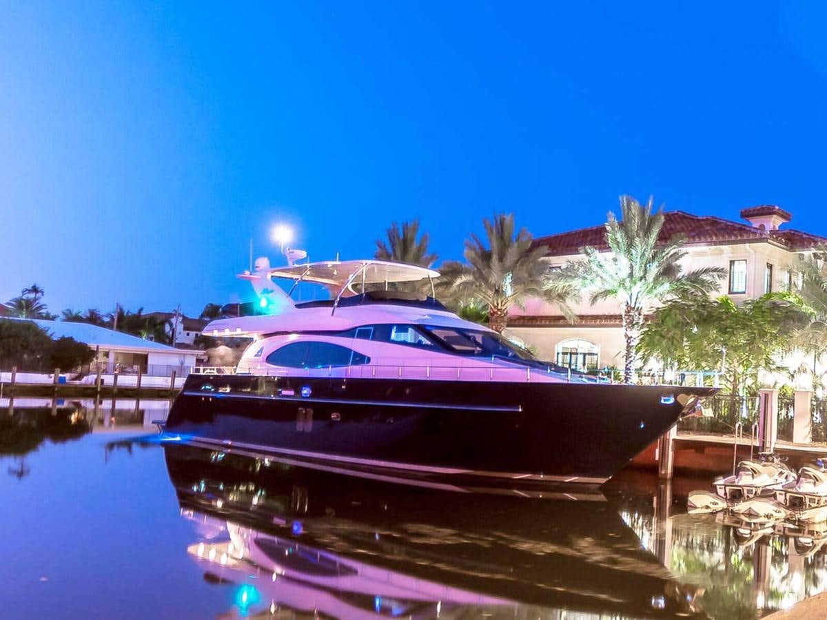 a boat on the water aboard NUEVA OLA Yacht for Sale