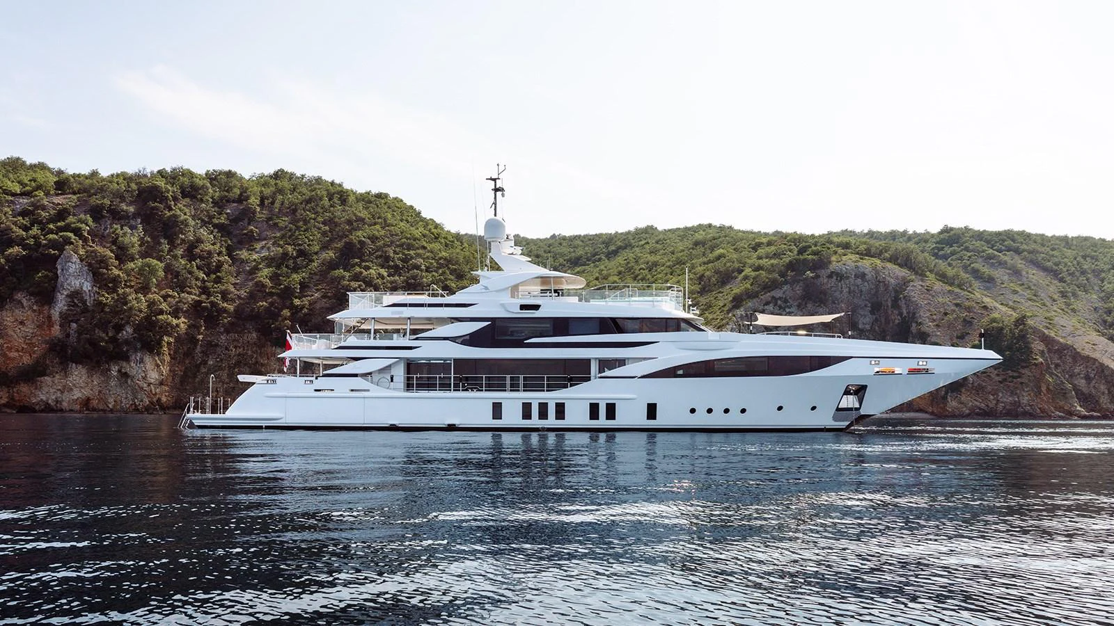 a boat on the water aboard SEAGULL MRD Yacht for Sale