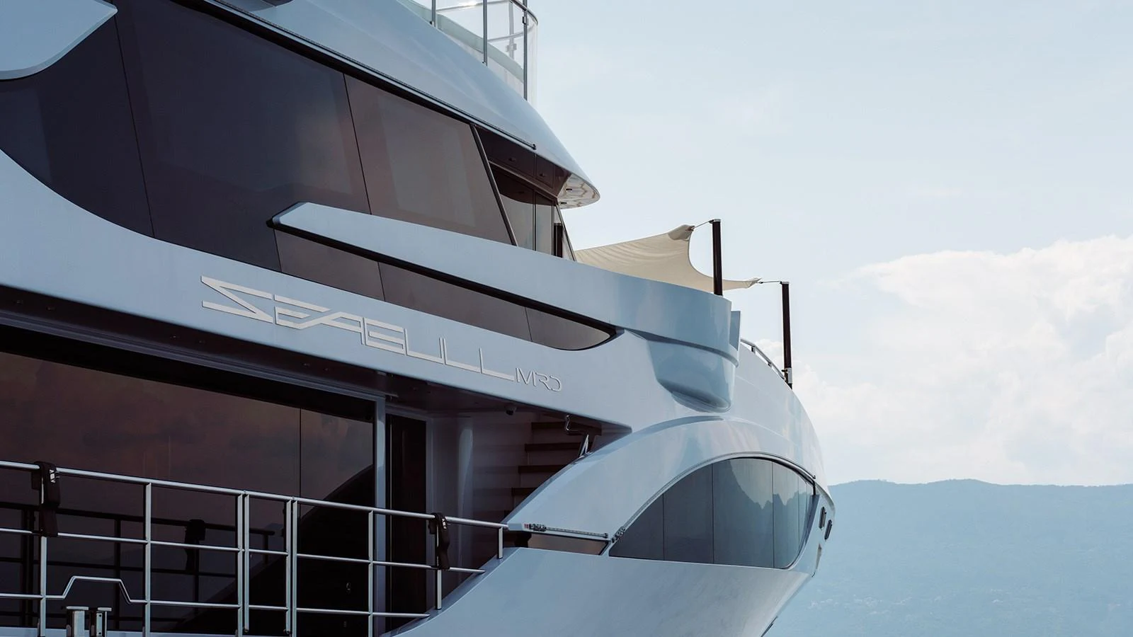 a building with a satellite dish aboard SEAGULL MRD Yacht for Sale