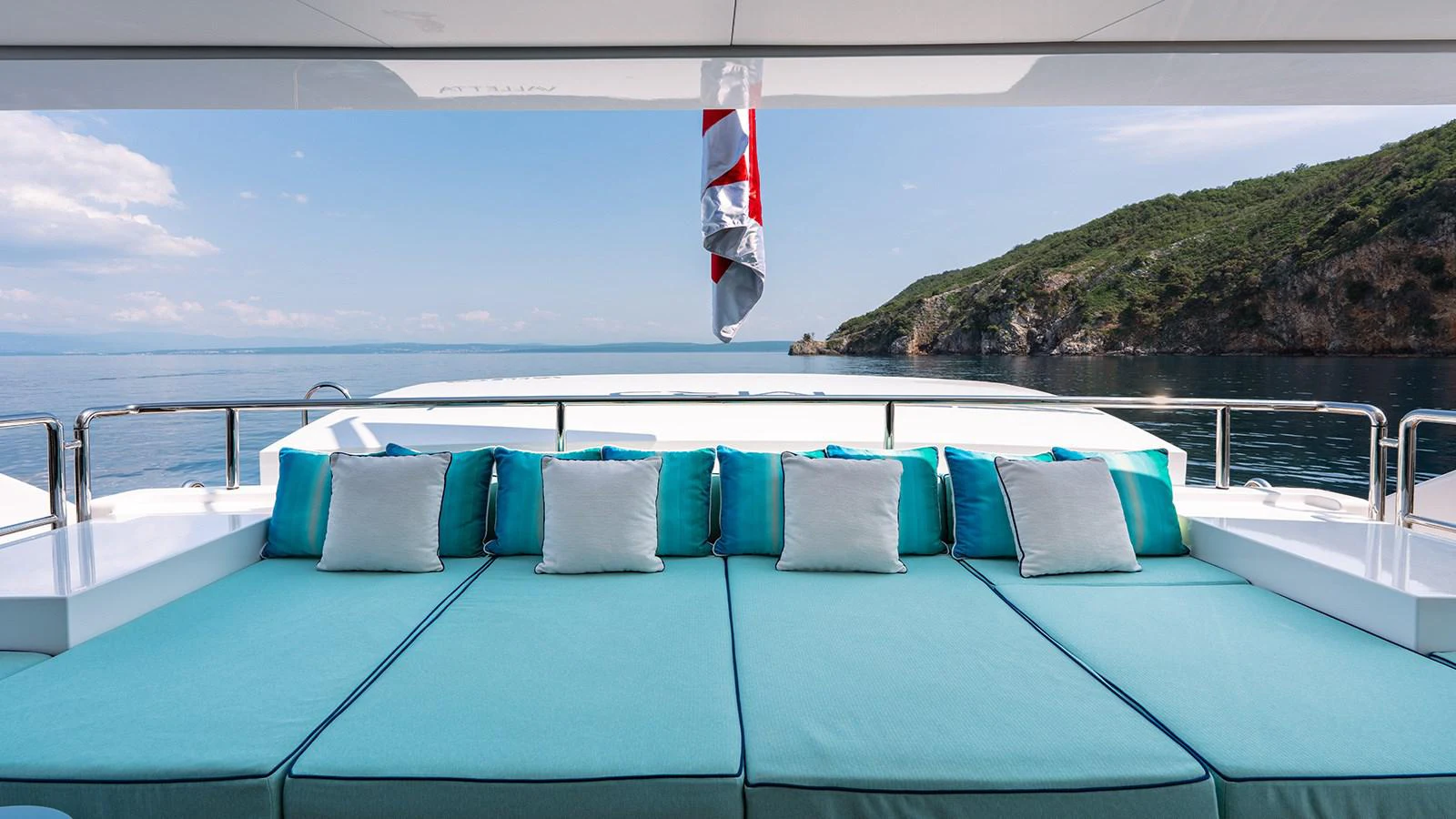 a boat on the water aboard SEAGULL MRD Yacht for Sale