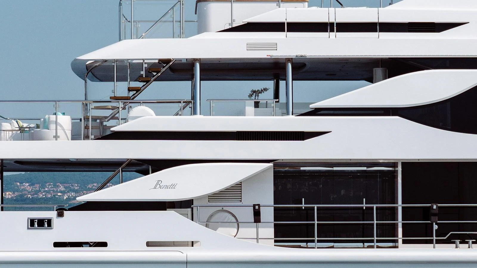 a white boat with a white roof aboard SEAGULL MRD Yacht for Sale