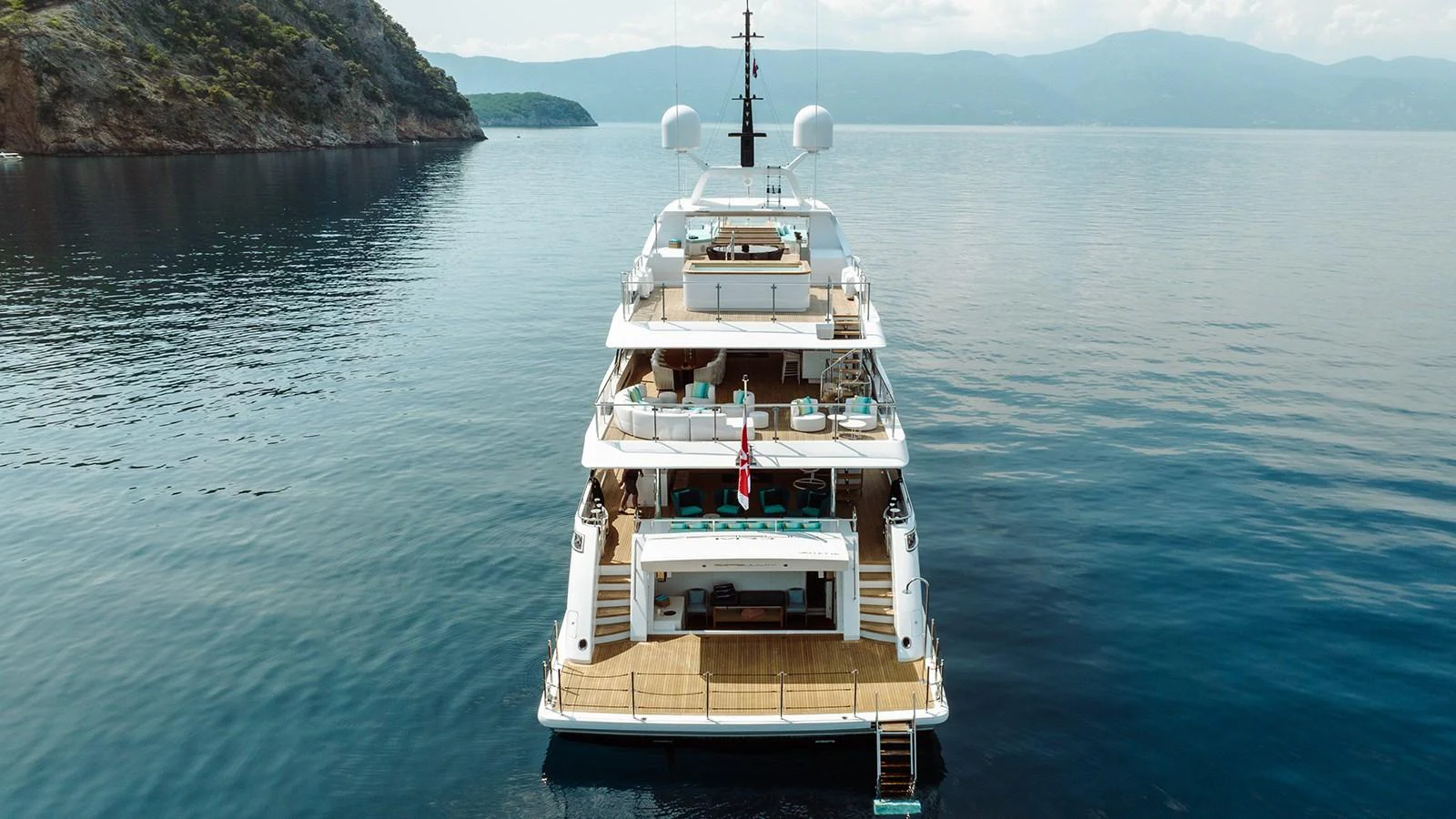 a boat on the water aboard SEAGULL MRD Yacht for Sale