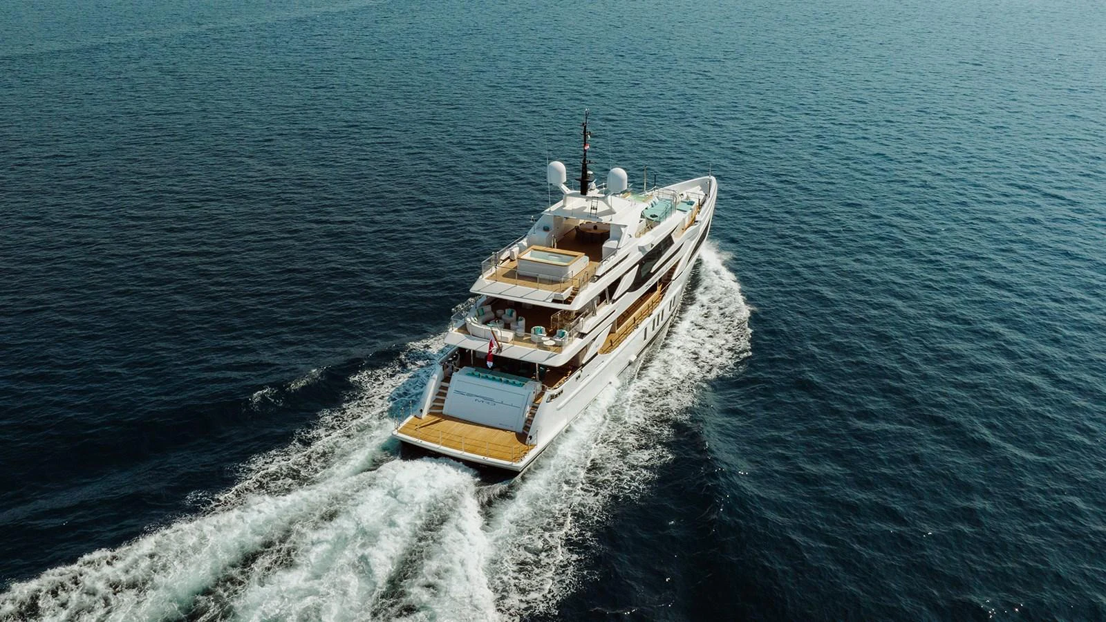 a ship on the water aboard SEAGULL MRD Yacht for Sale