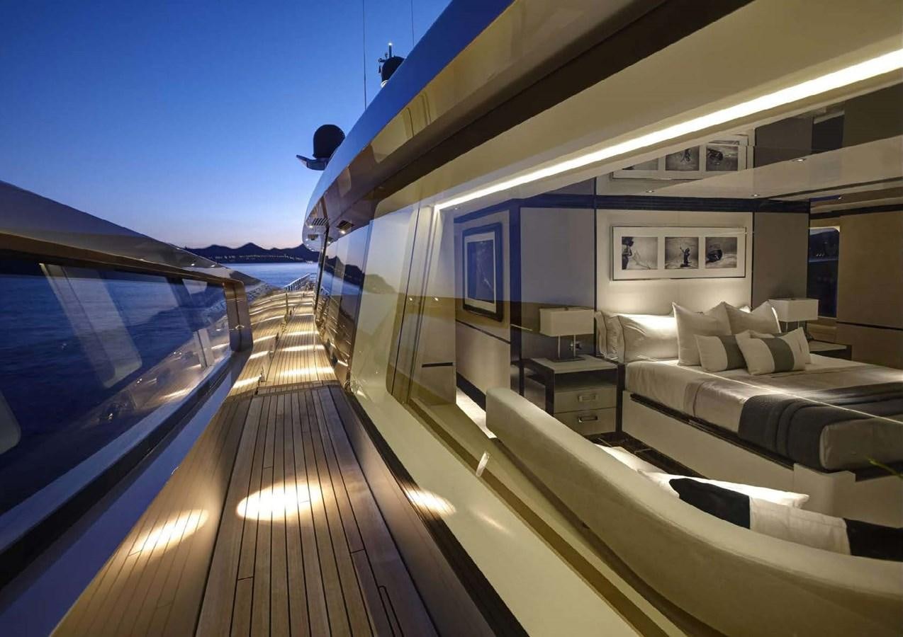a boat on the water aboard EXCELLENCE V Yacht for Sale