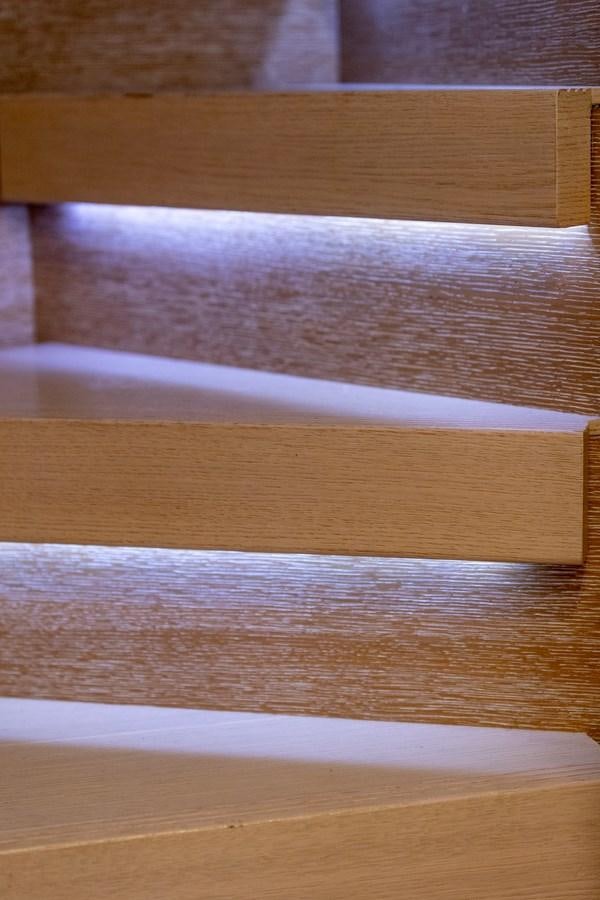 a close up of a wooden surface aboard CENTURION Yacht for Sale