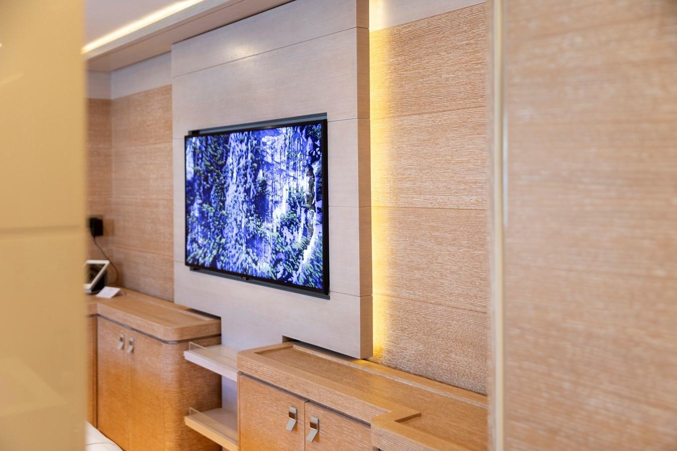 a painting in a room aboard CENTURION Yacht for Sale