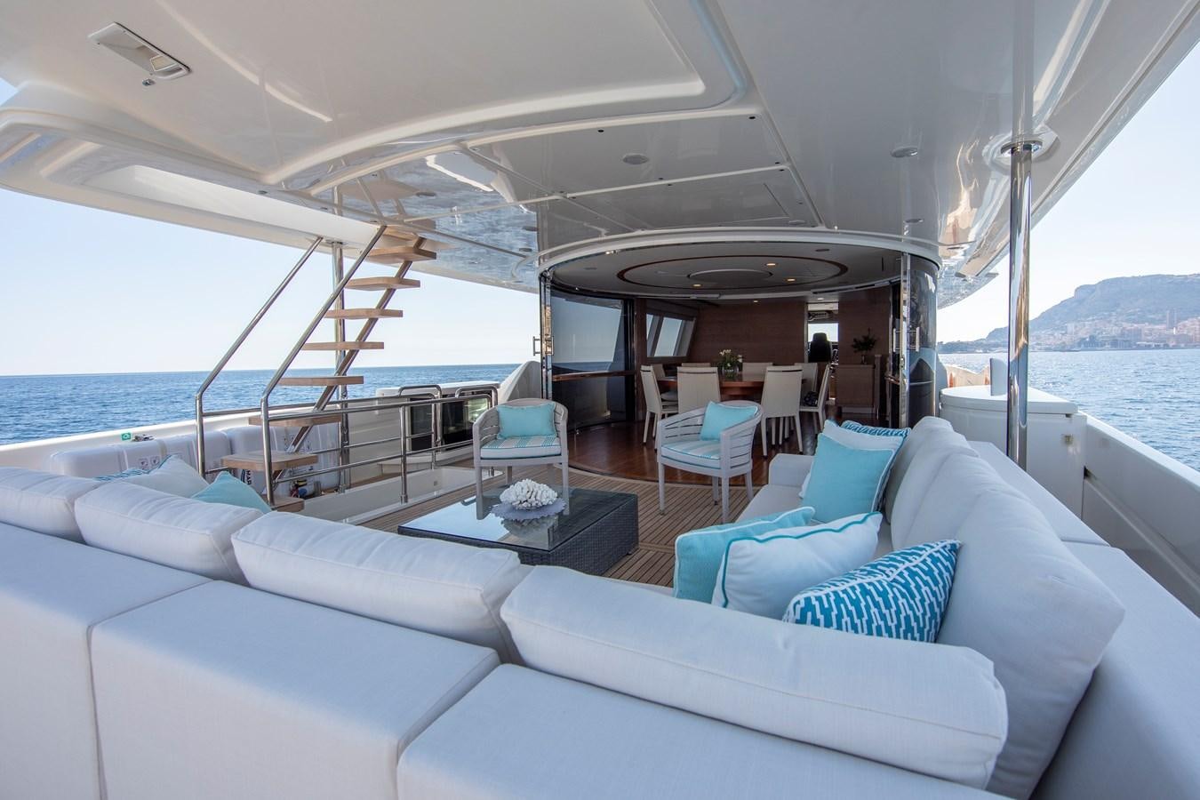 a boat on the water aboard CENTURION Yacht for Sale