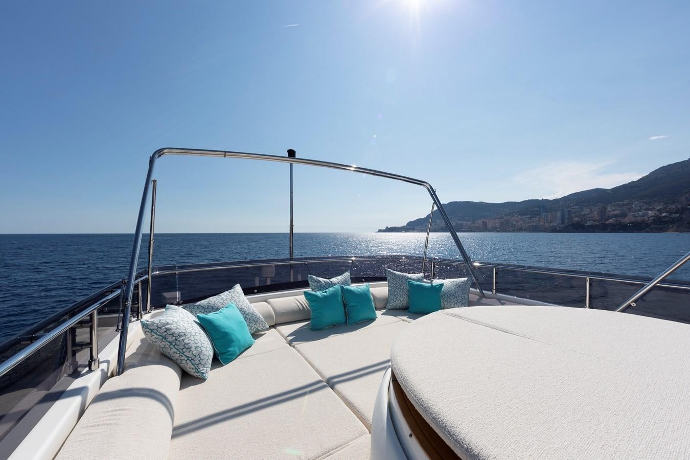 a boat on the water aboard CENTURION Yacht for Sale