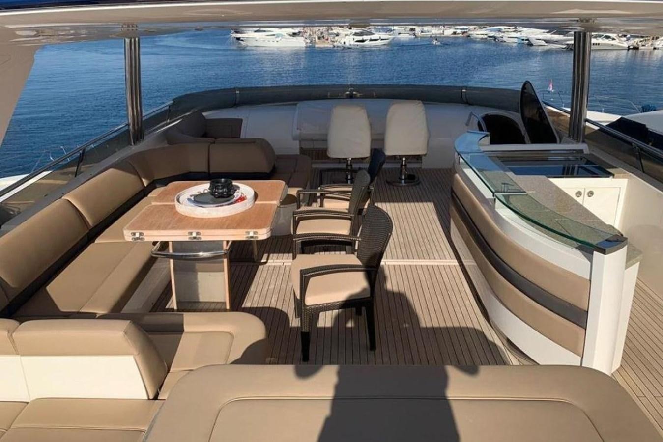 a boat on the water aboard PRINCESS 95 Yacht for Sale