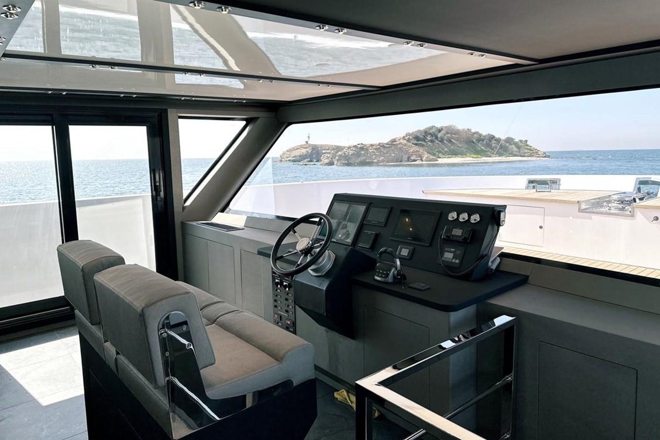 a vehicle with a large speaker aboard CARBO Yacht for Sale