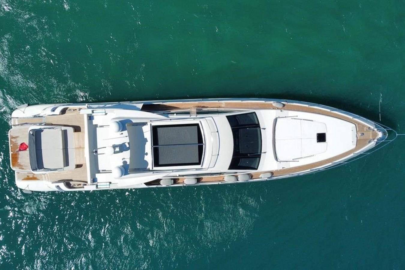 a boat on the water aboard AZIMUT 98 Yacht for Sale