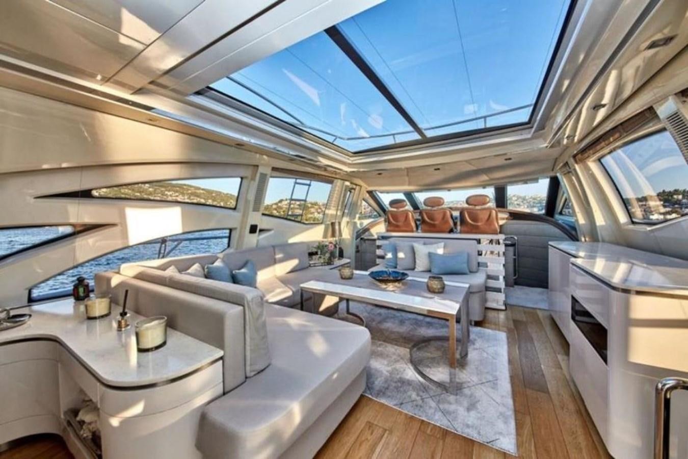 inside of a boat aboard AZIMUT 98 Yacht for Sale