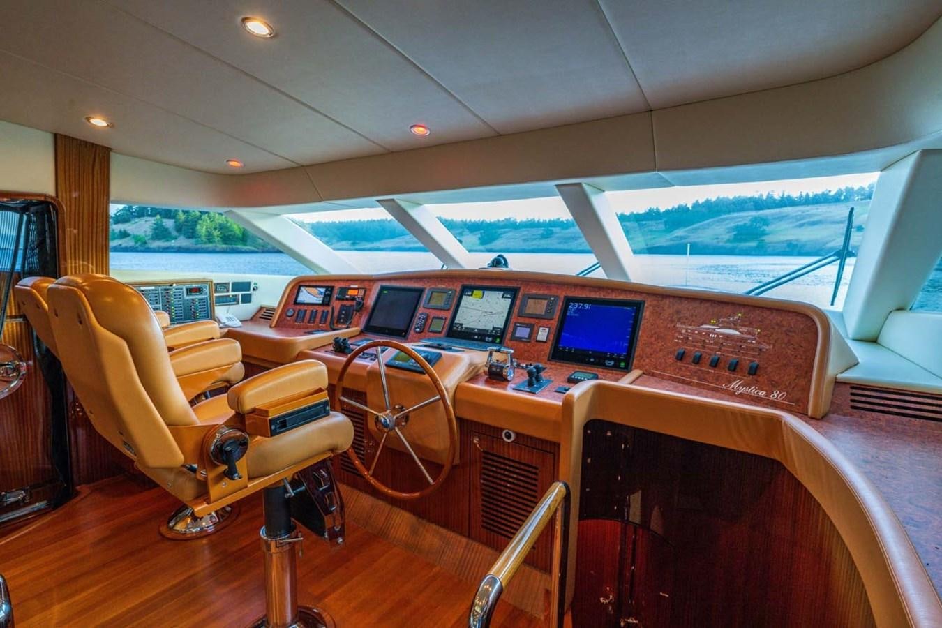 inside of a vehicle aboard BELLA SOGNO Yacht for Sale