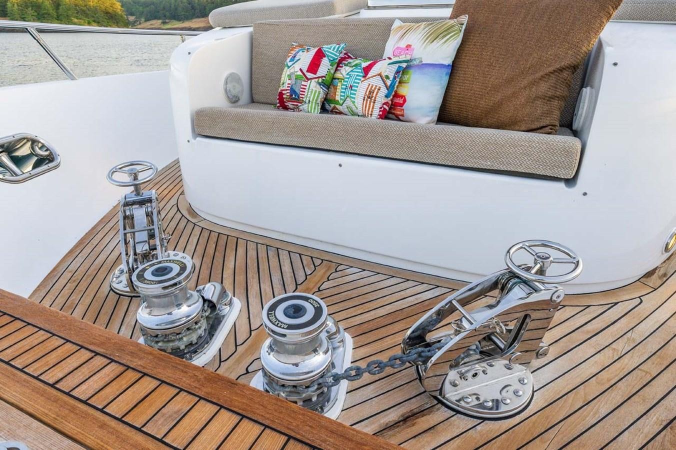 a coffee machine on a table aboard BELLA SOGNO Yacht for Sale