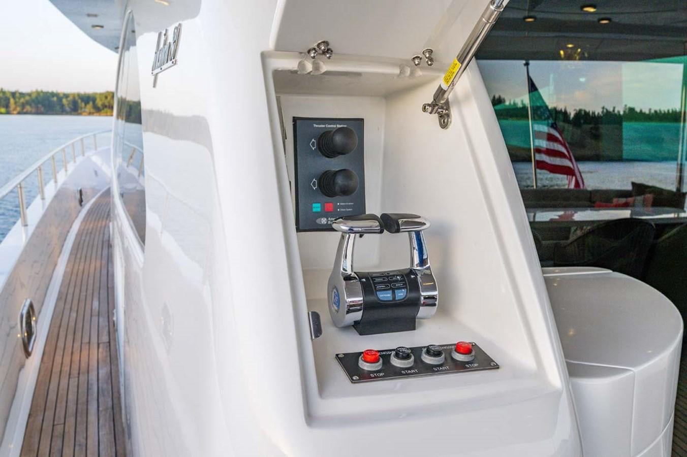a white machine on a boat aboard BELLA SOGNO Yacht for Sale