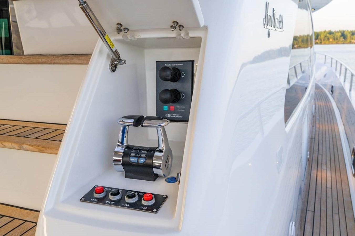 a machine with a light on the side aboard BELLA SOGNO Yacht for Sale