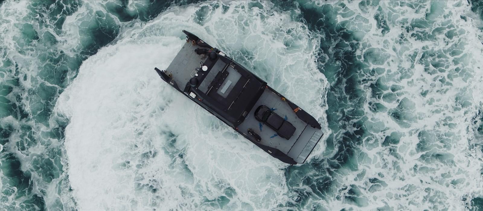 a high angle view of a ship aboard SUPERFAST 224 Yacht for Sale