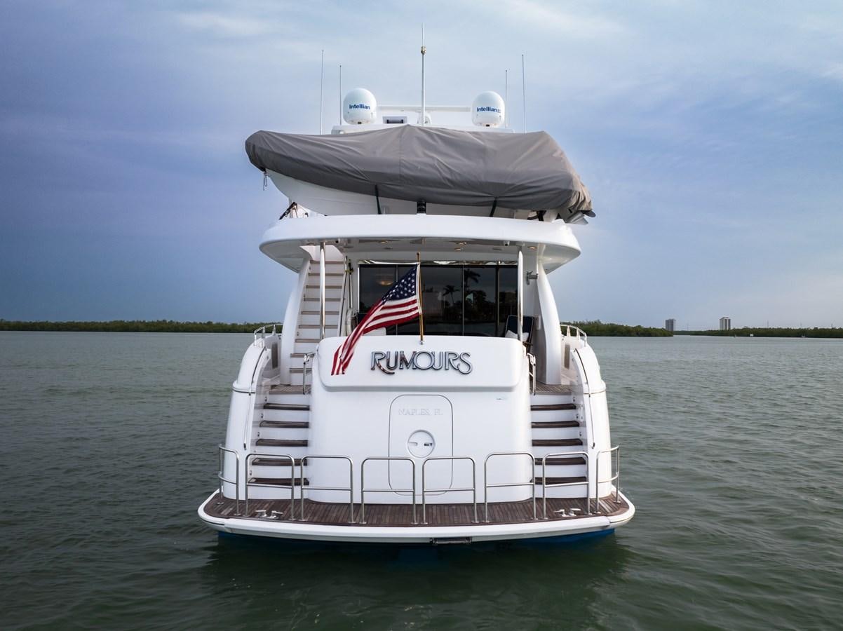 a boat on the water aboard RUMOURS Yacht for Sale