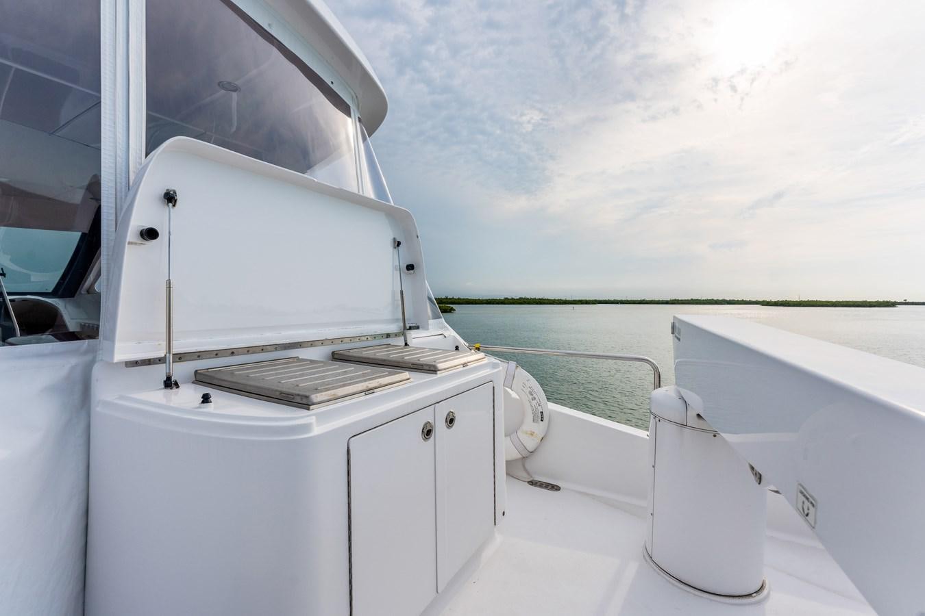 a white machine on a boat aboard RUMOURS Yacht for Sale