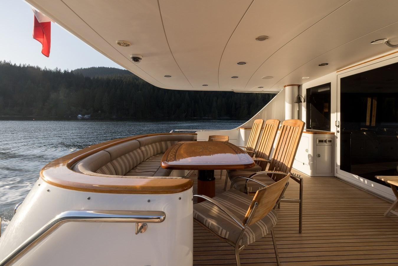 a boat on the water aboard REPOSADO Yacht for Sale
