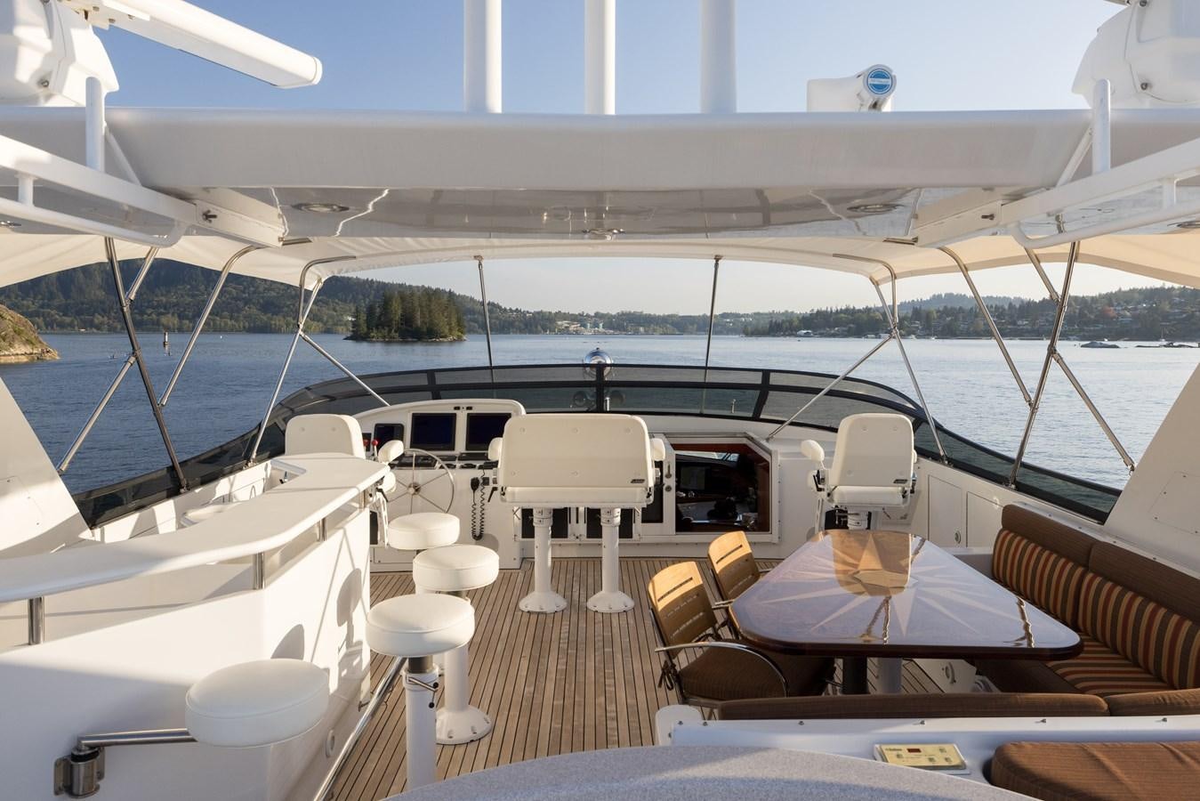 a boat on the water aboard REPOSADO Yacht for Sale
